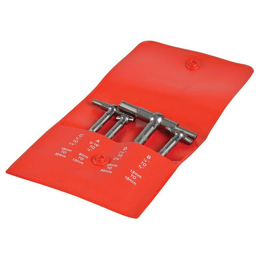 Starrett S579GZ Telescopic Gauge Set, 4 Piece 8-54mm Starrett - RockBottom Nothampton