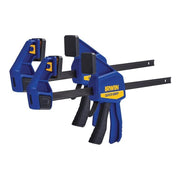 Irwin® Quick-Grip® Quick-Change™ Medium-Duty Bar Clamp 300mm (12in) (Twin Pack) IRWIN® Quick-Grip® - RockBottom Northampton