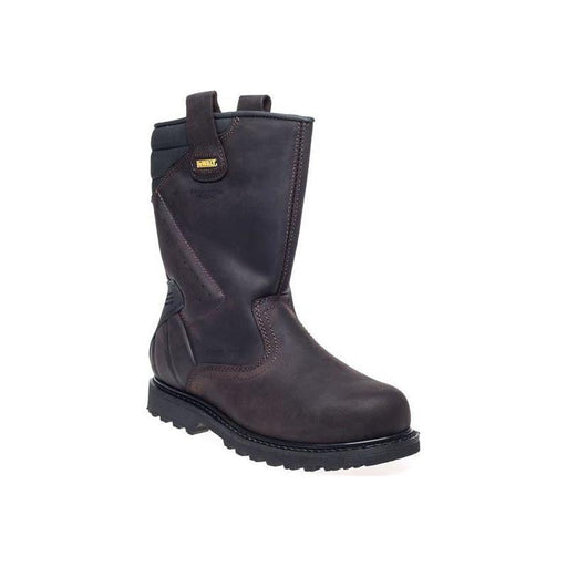 Dewalt Power Tools Classic Rigger Safety Boots Brown UK 8 EUR 42 DeWALT Power Tools - RockBottom Northampton