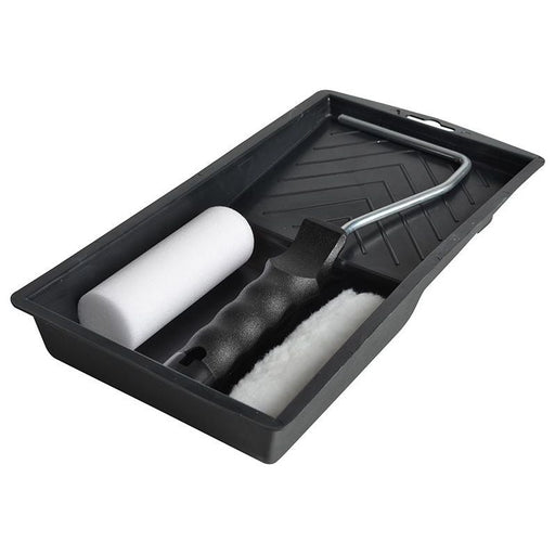 Faithfull Mini Roller Frame Tray & 2 Refills Faithfull - RockBottom Northampton