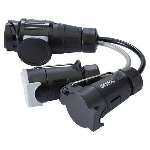Draper 99661 13-Pin Euro to 7-Pin N-Type/7-Pin S-Type Converter