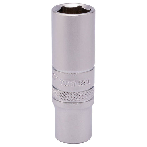 Draper 82140 Draper Expert 6 Point Deep Socket, 1/4" Sq. Dr., 11mm