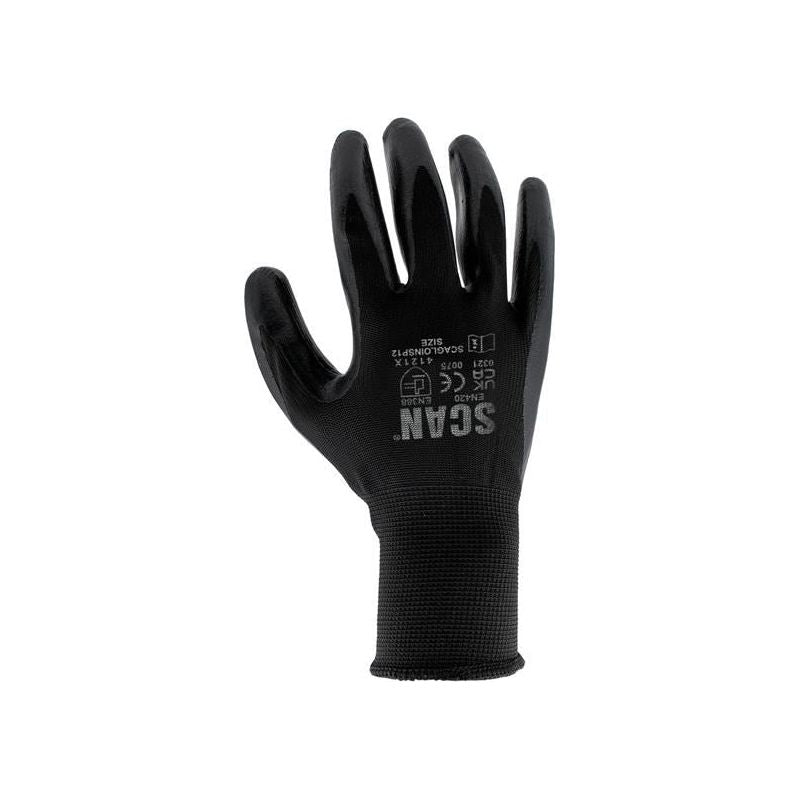 Scan Seamless Inspection Gloves - XL (Size 10) (Pack 12) Scan - RockBottom Nothampton