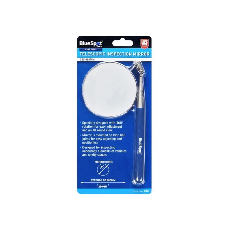 Bluespot Tools Large Inspection Mirror BlueSpot Tools - RockBottom Northampton