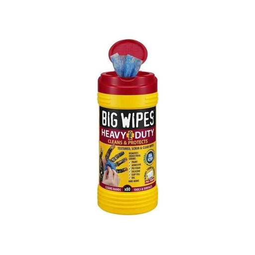 Big Wipes Heavy-Duty Pro+ Antiviral Wipes (Tub 80) Big Wipes - RockBottom Northampton