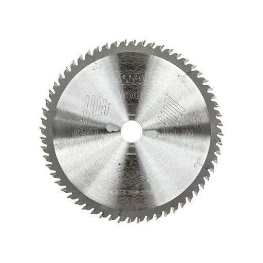 Dewalt Power Tools Series 60 Circular Saw Blade 250 x 30mm x 60T DeWALT Power Tools - RockBottom Northampton