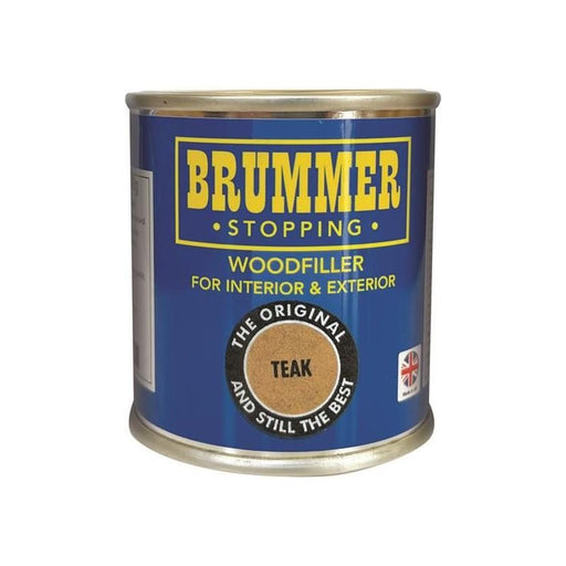 Brummer® Wood Filler Teak 250g Brummer® - RockBottom Northampton