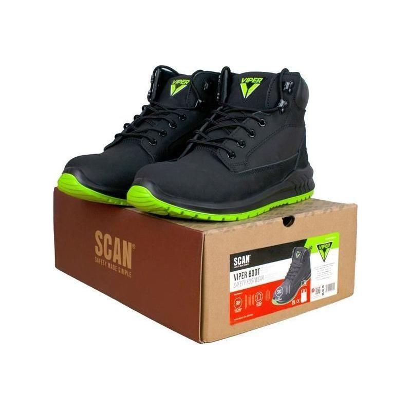 Scan Viper SBP Safety Boots UK 11 EUR 46 Scan - RockBottom Nothampton