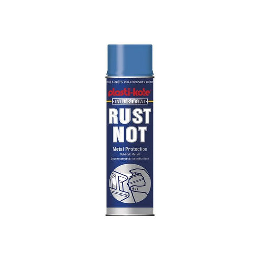 Plastikote Rust Not Spray Gloss White 500ml PlastiKote - RockBottom Nothampton