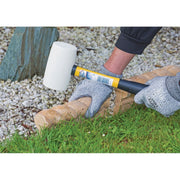 Draper 09119 Draper Expert Non-Marking Rubber Head Mallet with Fibreglass Shaft, 680g/24oz