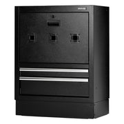Draper Bunker Modular Floor Reel Cabinet, 2 Drawer, 680mm Draper - Town Tools