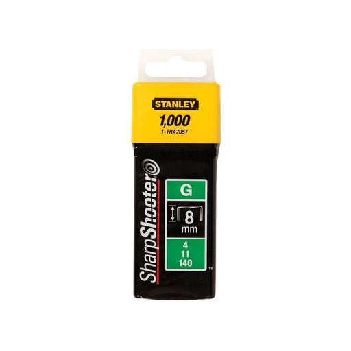 Stanley® Hand Tools TRA705T Heavy-Duty Staple 8mm (Pack 1000) STANLEY® Hand Tools - RockBottom Nothampton