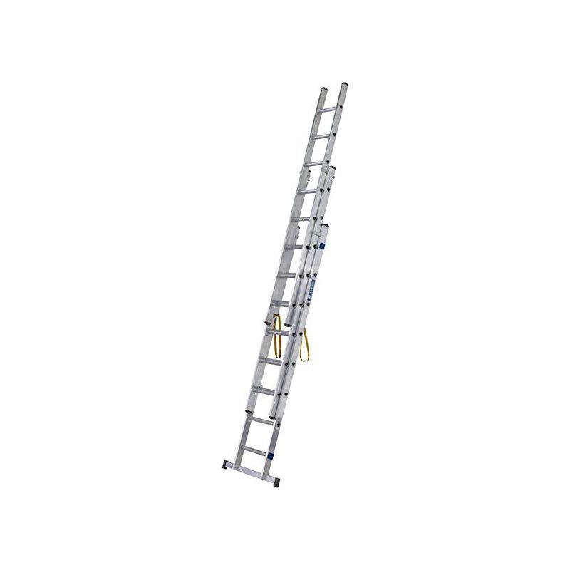 Zarges D-Rung Combination Ladder 3-Part 3 x 8 Rungs Zarges - RockBottom Northampton