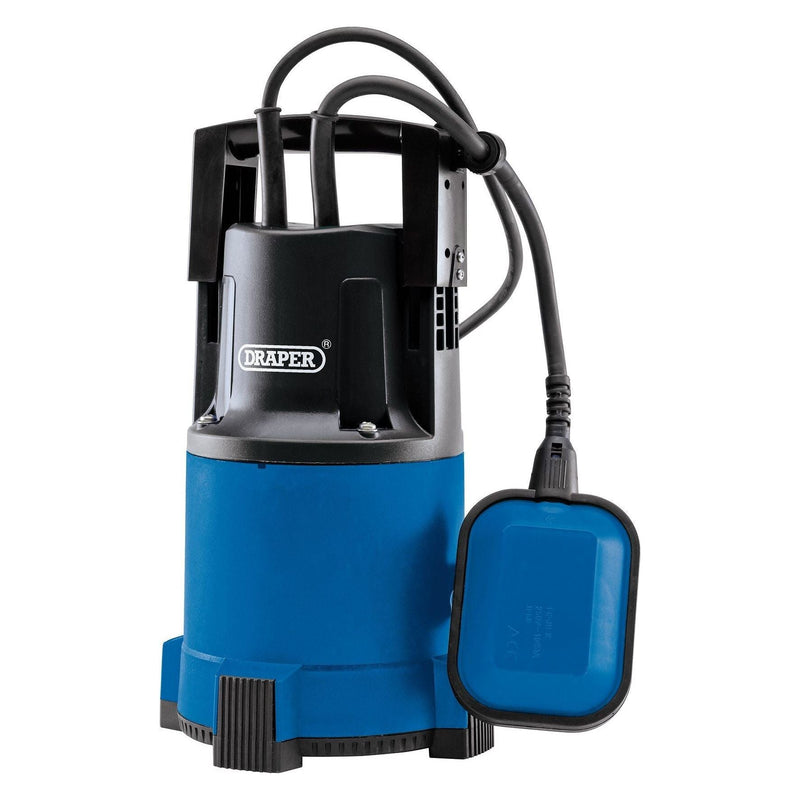 Draper 98913 110V Submersible Clean Water Pump with Float Switch, 100L/min, 250W