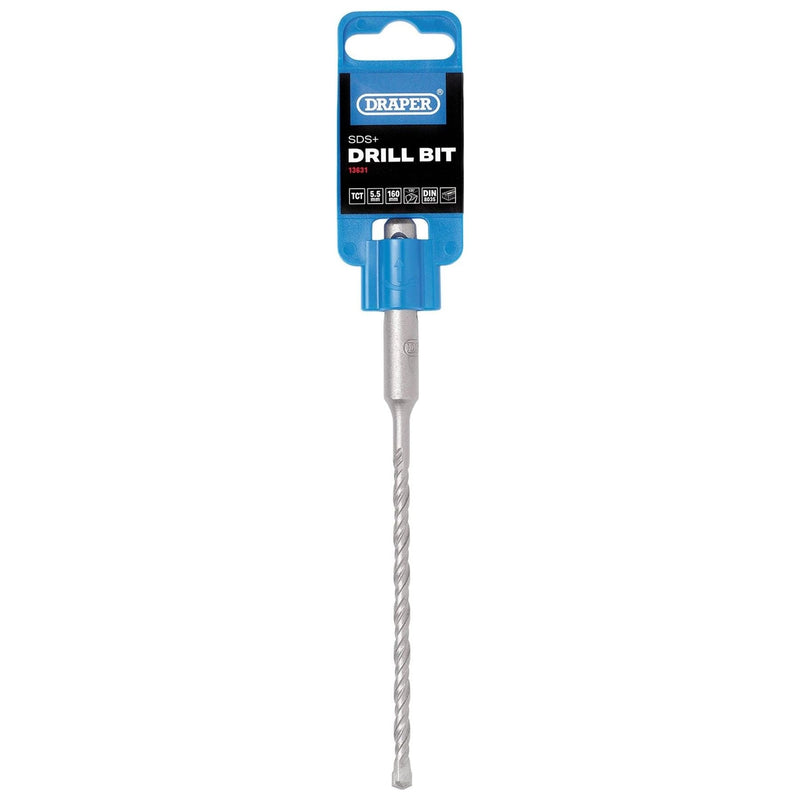 Draper SDS Plus Drill Bit, 5.5 x 160mm Draper - Town Tools