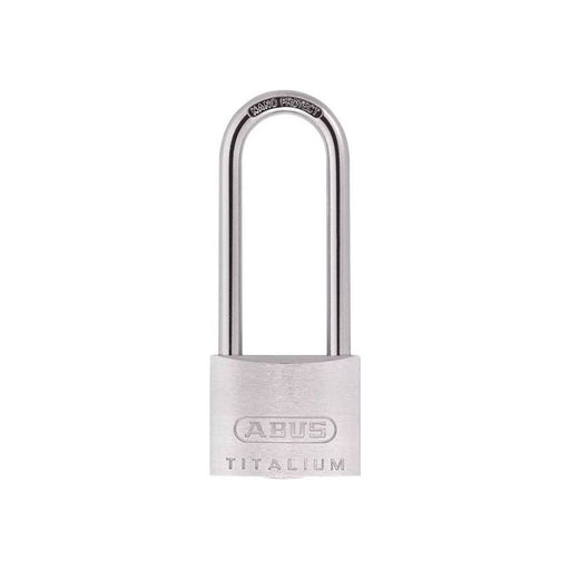 Abus Mechanical 80TI/40mm TITALIUM™ Padlock 40mm Long Shackle Carded ABUS Mechanical - RockBottom Northampton 