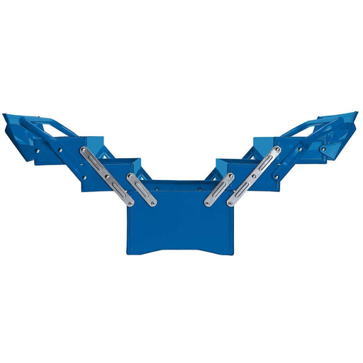 Draper 86671 Extra-Long Four Tray Cantilever Tool Box, 495mm, Blue
