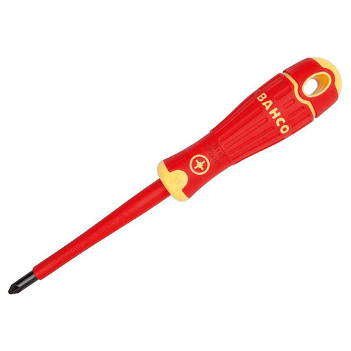 Bahco BAHCOFIT VDE Insulated Pozidriv Screwdriver PZ2 x 100mm Bahco - RockBottom Northampton