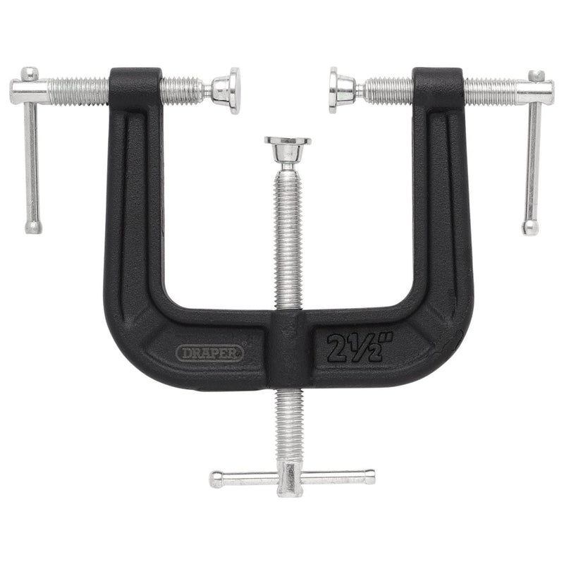 Draper 3-Way G-Clamp, 63mm Draper - Town Tools