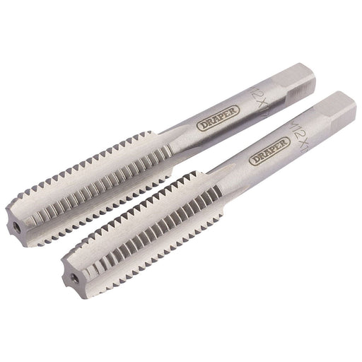 Draper 83802 Coarse Hand Taps Taper and Plug, 12mm