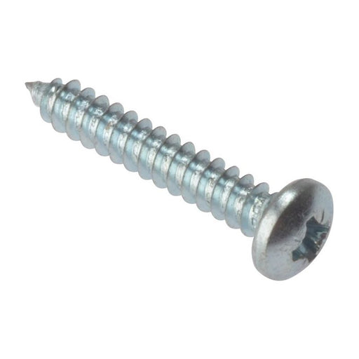 Forgefix Self-Tapping Screw Pozi Compatible Pan Head ZP 3/4in x 8 Box 200 ForgeFix - RockBottom Northampton