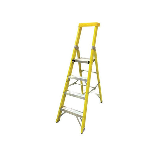Zarges GRP Platform Steps, Platform Height 0.94m 4 Rungs Zarges - RockBottom Northampton