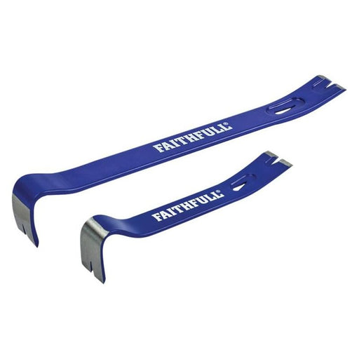 Faithfull Utility Bars Twin Pack 175mm (7in) & 375mm (15in) Faithfull - RockBottom Northampton