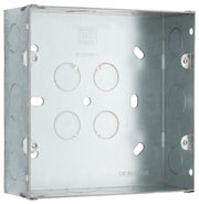 BG Electrical Contractor - Flush Metal Box for 6-8 Module Grid