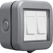 BG Electrical Weatherproof IP55 - Double, 2 way switch, IP55