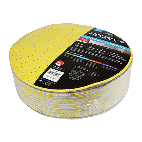 TIMCO Drylining Sanding Discs Grit Yellow