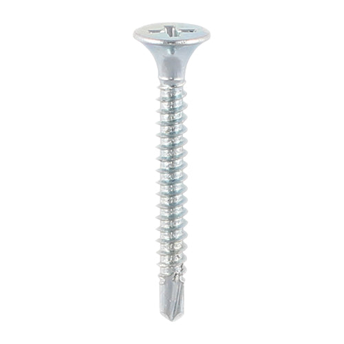 TIMCO Drywall Self-Drilling Bugle Head Silver Screws - 3.5 x — Bag