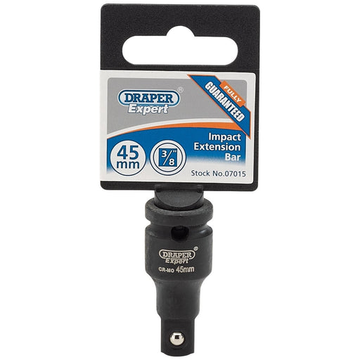 Draper 07015 Impact Extension Bar, 3/8" Sq. Dr., 45mm