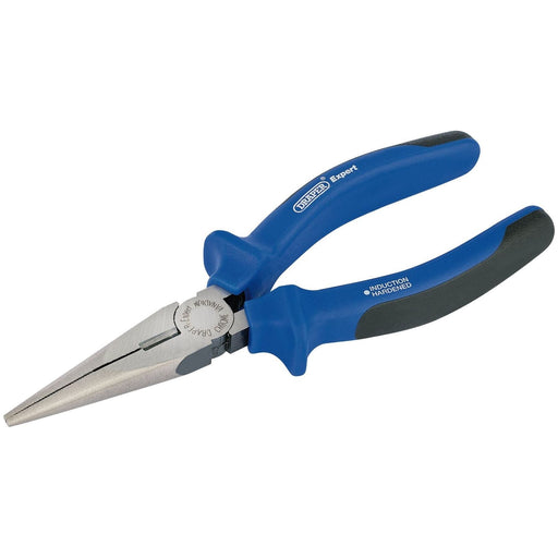 Draper 68887 Draper Expert Heavy Duty Soft Grip Long Nose Pliers, 160mm