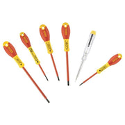 Stanley® Hand Tools FatMax® VDE Insulated Screwdriver Set, 6 Piece STANLEY® Hand Tools - RockBottom Nothampton