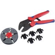 Draper 07992 KNIPEX 97 33 02 MultiCrimp® Lever Action Crimping Pliers, 0.5  6.0 mm&sup2; Capacity, 250mm