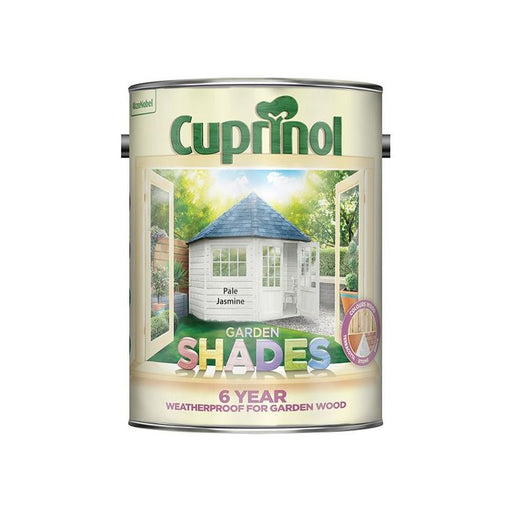 Cuprinol Garden Shades Pale Jasmine 5 litre Cuprinol - RockBottom Northampton