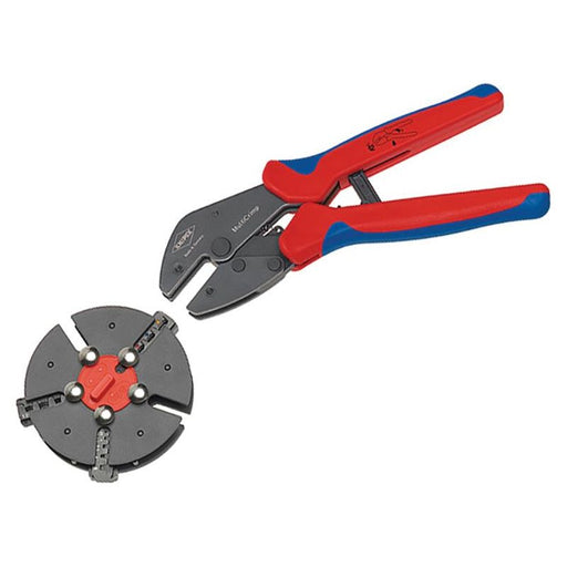 Knipex Multicrimp® Pliers Set - 3 Quick Change Cartridges Knipex - RockBottom Northampton