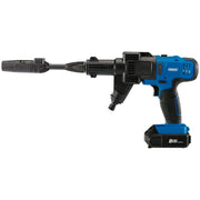 Draper 97533 D20 20V Cordless Pressure Washer Kit, 1 x 2.0Ah Battery, 1 x Fast Charger