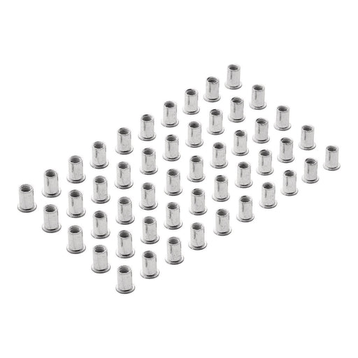 Draper 04056 Zinc Plated Threaded Insert Rivet Nuts, M10 x 1.5mm (Pack of 50)