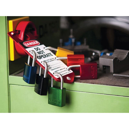 Abus Mechanical 72/40mm Aluminium Padlock Orange Keyed Alike TT02767 ABUS Mechanical - RockBottom Northampton 