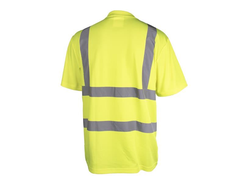 Scan Hi-Vis T-Shirt Yellow - XL (46in) Scan - RockBottom Nothampton