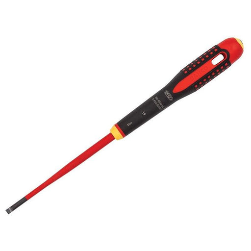 Bahco ERGO™ Slim VDE Insulated Slotted Screwdriver 5.5 x 125mm Bahco - RockBottom Northampton
