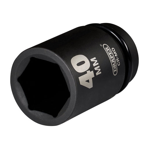 Draper 08511 Draper HI-TORQ® Deep Impact Socket, 1" Sq. Dr., 40mm
