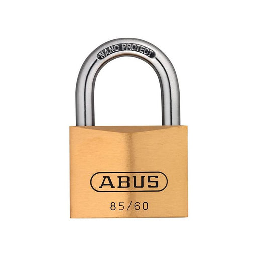 Abus Mechanical 85/60mm Brass Padlock Keyed Alike 2703 ABUS Mechanical - RockBottom Northampton 