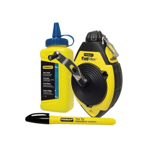 Stanley® Hand Tools FatMax® Chalk Line Set 30m STANLEY® Hand Tools - RockBottom Nothampton