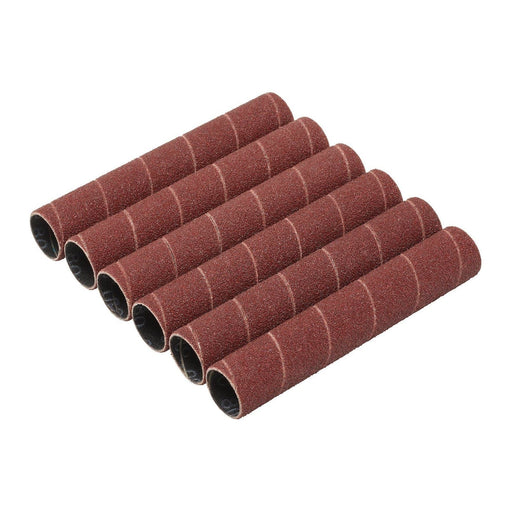 Draper 08402 Aluminium Oxide Sanding Sleeves, 19 x 115mm, 80 Grit (Pack of 6)