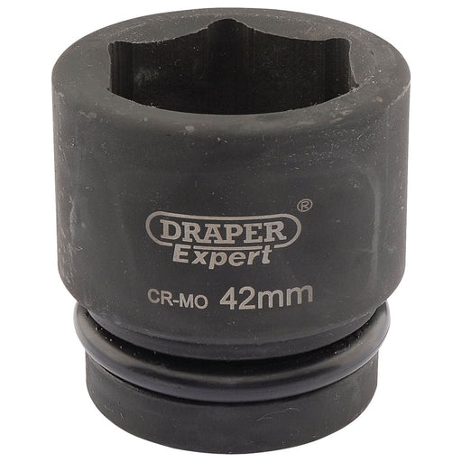 Draper Expert HI-TORQ 6 Point Impact Socket, 1" Sq. Dr., 42mm 05122