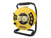 Faithfull Power Plus Open Cable Reel 110V 40m 16A 2 Socket (1.5mm Cable) Faithfull Power Plus - RockBottom Northampton