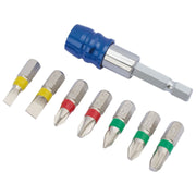 Draper 82400 Draper Expert Coloured Screwdriver Bit Set (8 Piece)