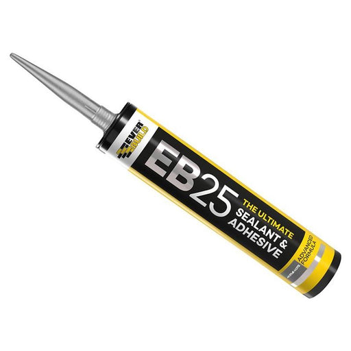 Everbuild Sika EB25 Hybrid Sealant Adhesive Anthracite 300ml Everbuild Sika - RockBottom Northamptin